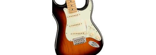 Player Plus Stratocaster®, Maple Fingerboard, 3-Color Sunburst