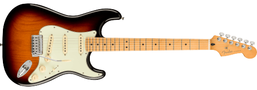 Player Plus Stratocaster®, Maple Fingerboard, 3-Color Sunburst