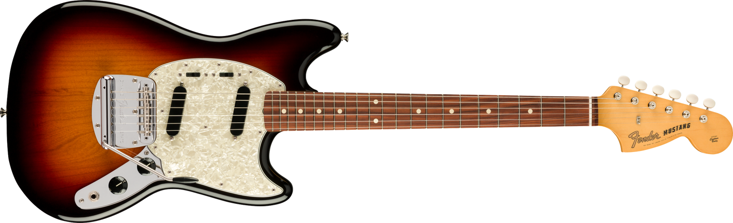 Fender Vintera® '60s Mustang®, Pau Ferro Fingerboard, 3-Color Sunburst