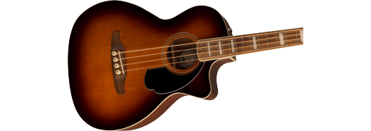 Fender Kingman™ Bass, Walnut Fingerboard, Black Pickguard, Shaded Edge Burst