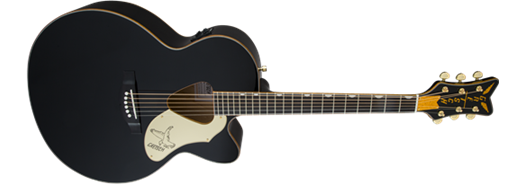 Gretsch G5022CBFE Rancher™ Falcon™ Jumbo Cutaway Acoustic/Electric, Fishman® Pickup System, Black