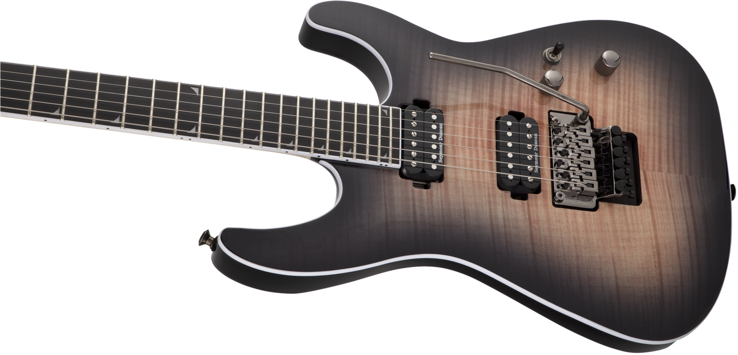 Jackson Pro Series Soloist™ SL2FM MAH, Ebony Fingerboard, Coffee Burst