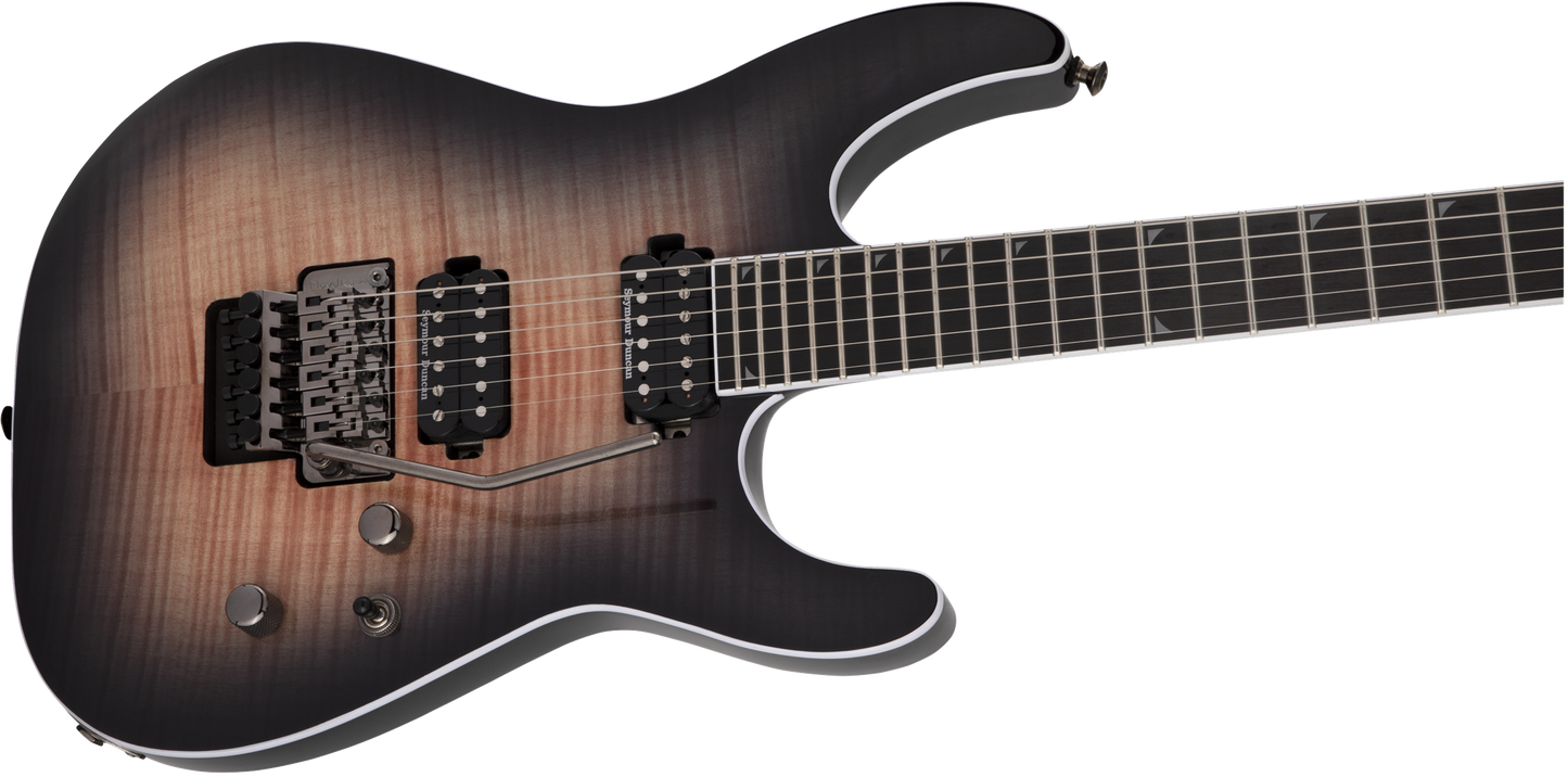 Jackson Pro Series Soloist™ SL2FM MAH, Ebony Fingerboard, Coffee Burst