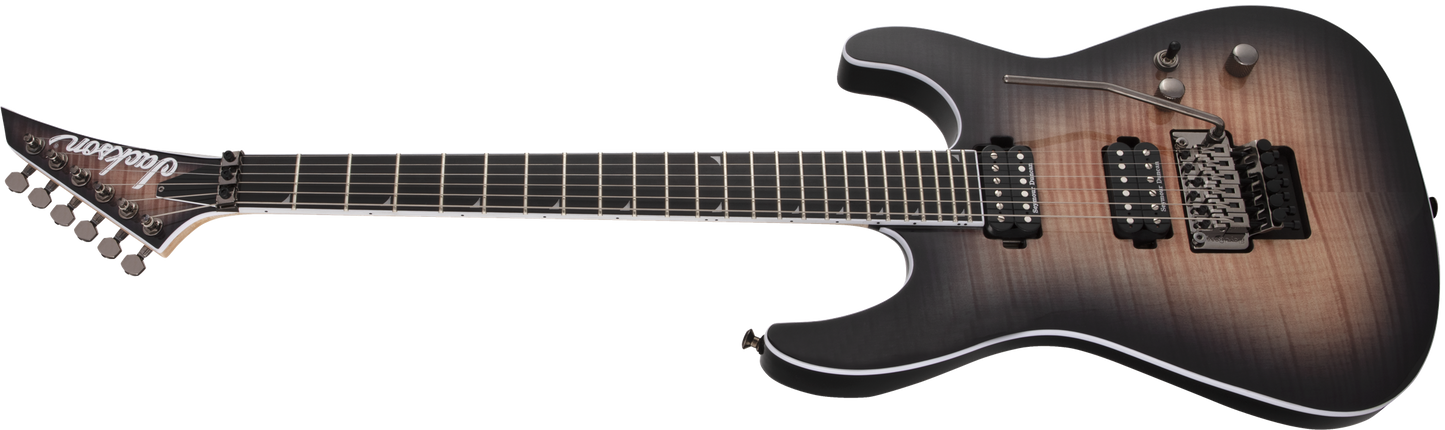 Jackson Pro Series Soloist™ SL2FM MAH, Ebony Fingerboard, Coffee Burst