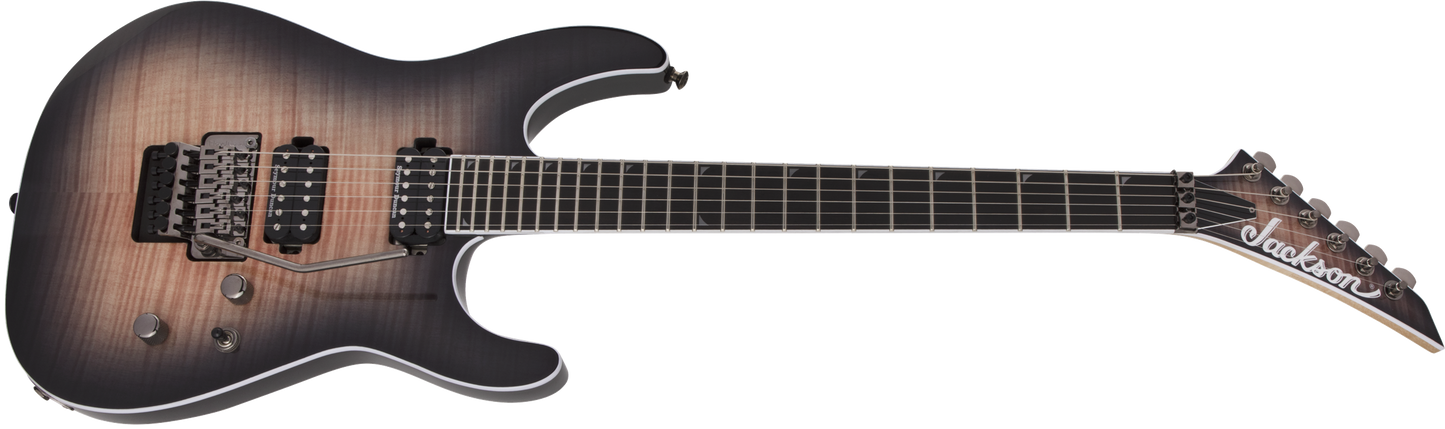 Jackson Pro Series Soloist™ SL2FM MAH, Ebony Fingerboard, Coffee Burst