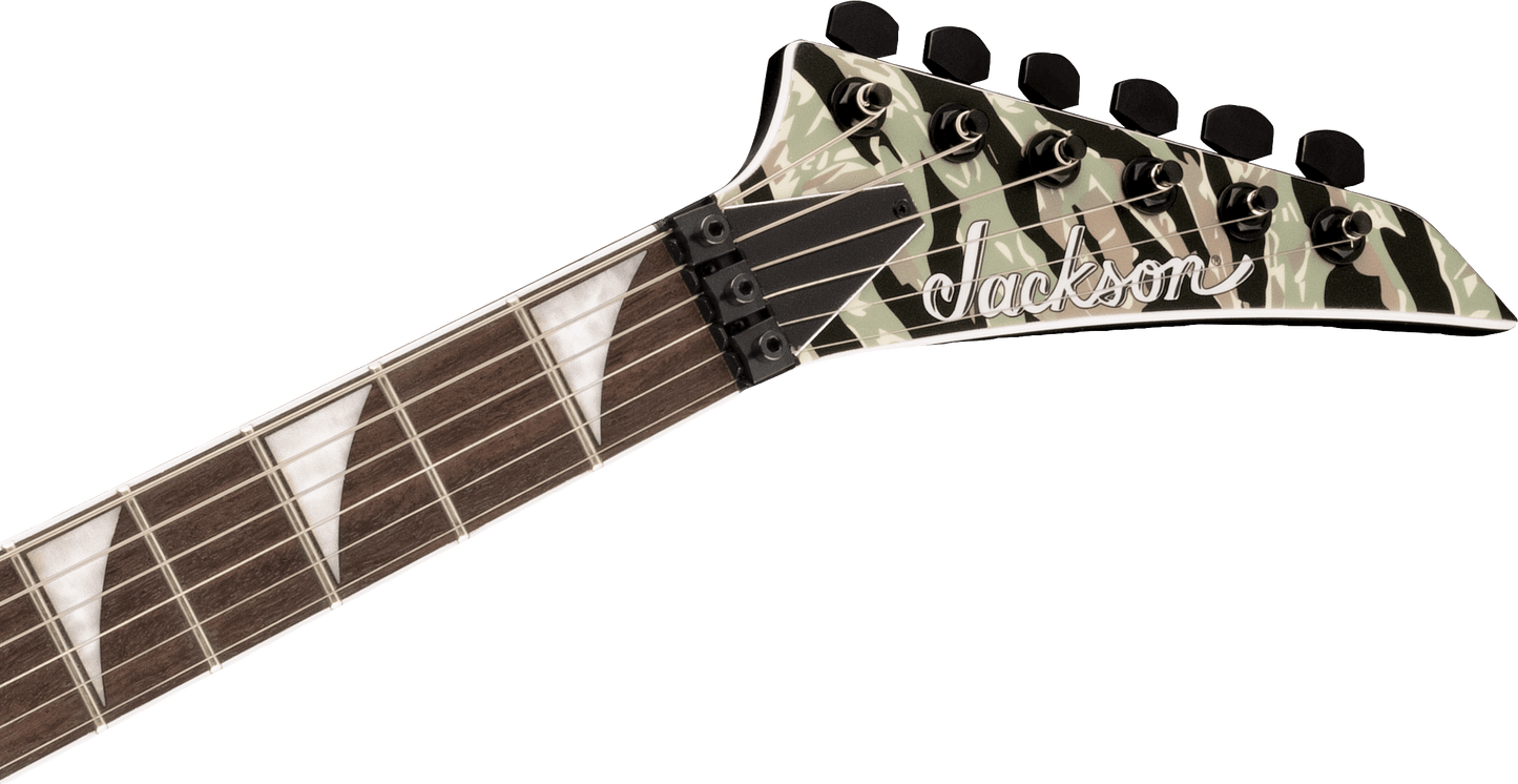 Jackson X Series Soloist™ SLX DX Camo, Laurel Fingerboard, Tiger Jungle Camo