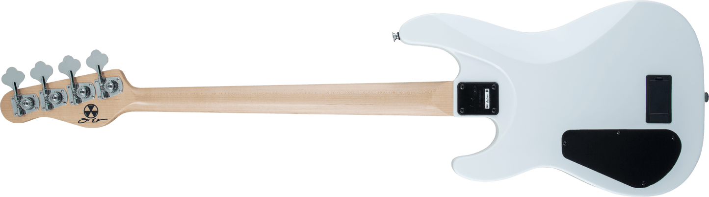 Jackson X Series Signature David Ellefson Concert™ Bass CBXM IV, Maple Fingerboard, Snow White
