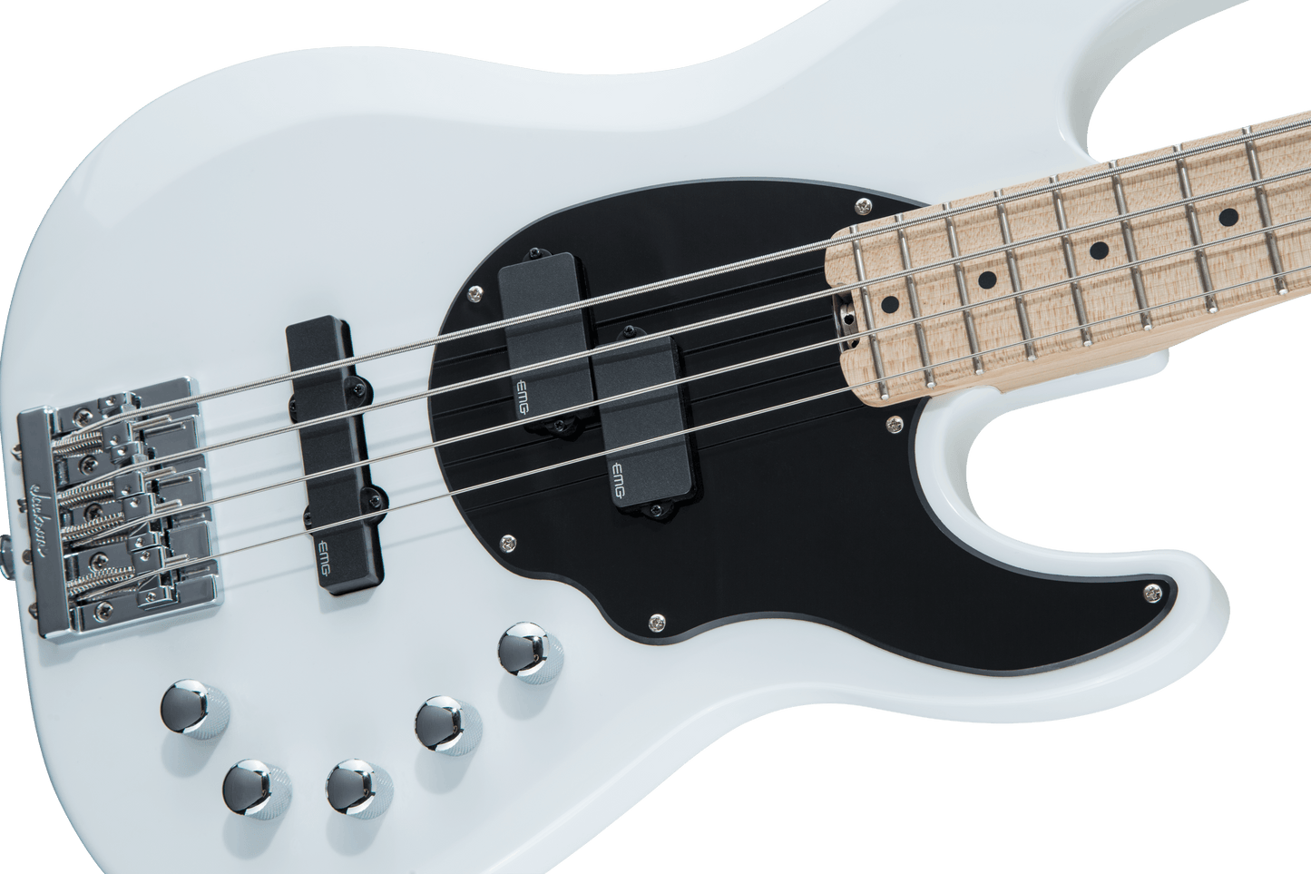 Jackson X Series Signature David Ellefson Concert™ Bass CBXM IV, Maple Fingerboard, Snow White