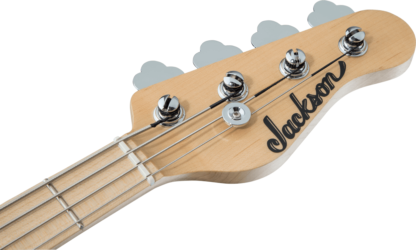 Jackson X Series Signature David Ellefson Concert™ Bass CBXM IV, Maple Fingerboard, Snow White