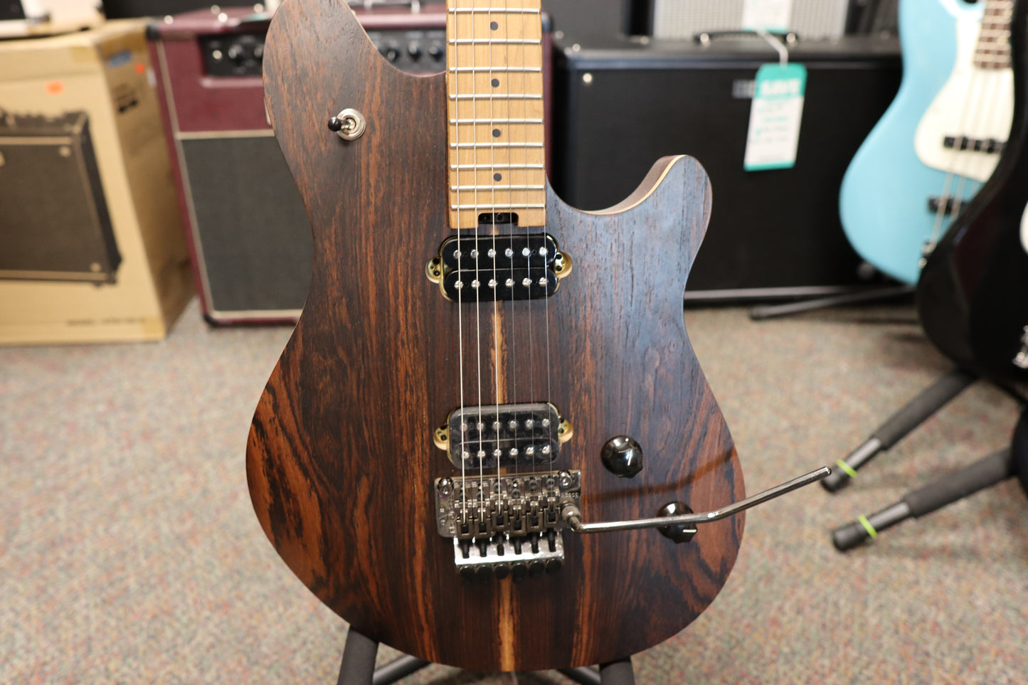 EVH Wolfgang® WG Standard Exotic Bocote, Baked Maple Fingerboard, Natural