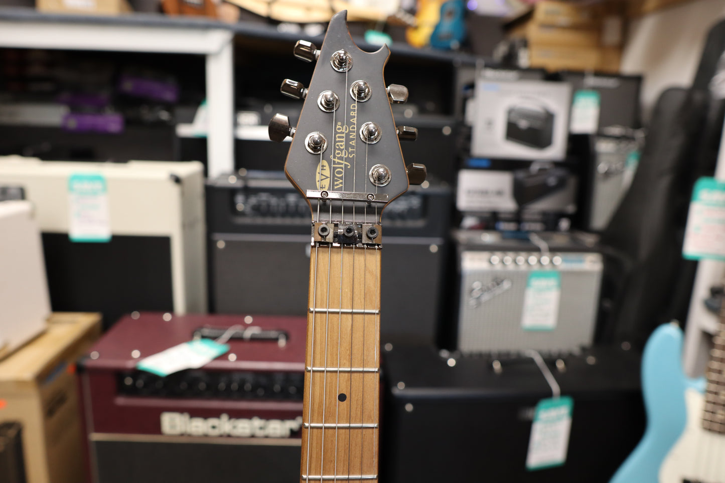 EVH Wolfgang® WG Standard Exotic Bocote, Baked Maple Fingerboard, Natural