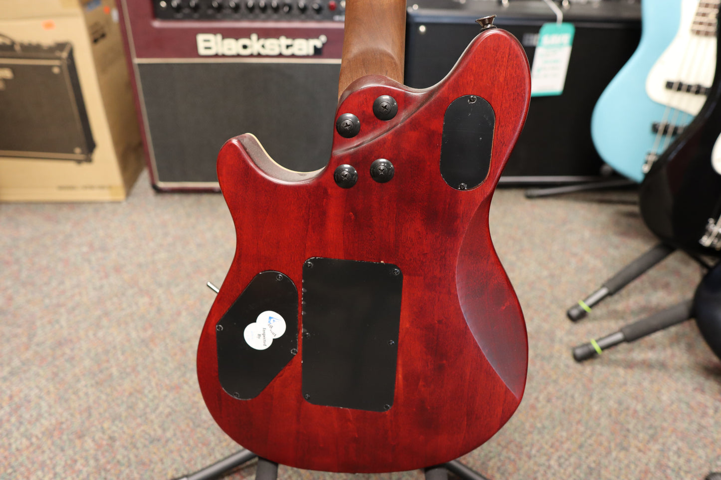 EVH Wolfgang® WG Standard Exotic Bocote, Baked Maple Fingerboard, Natural