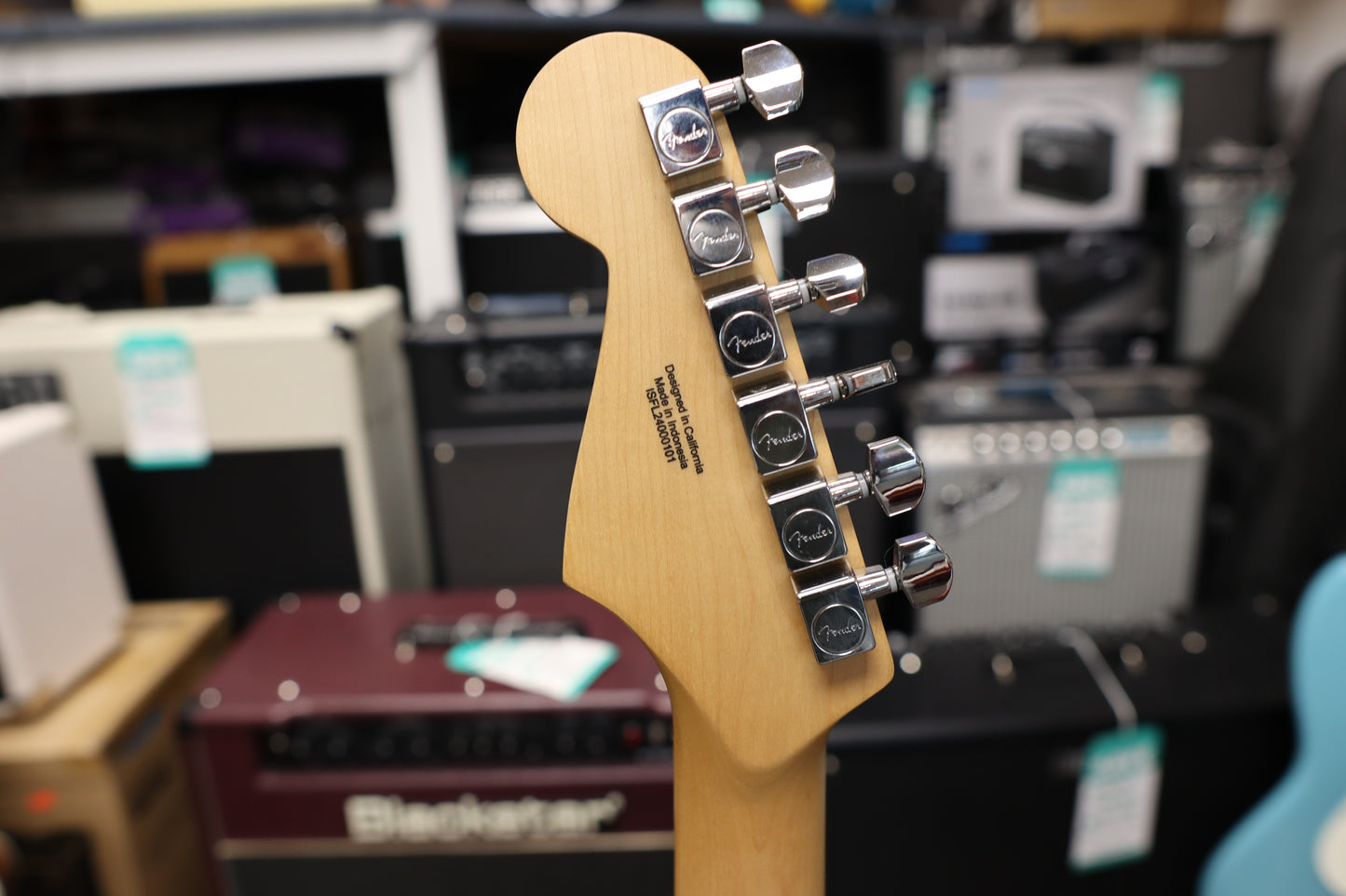 Fender Standard Stratocaster®, Maple Fingerboard, White Pickguard, Candy Cola