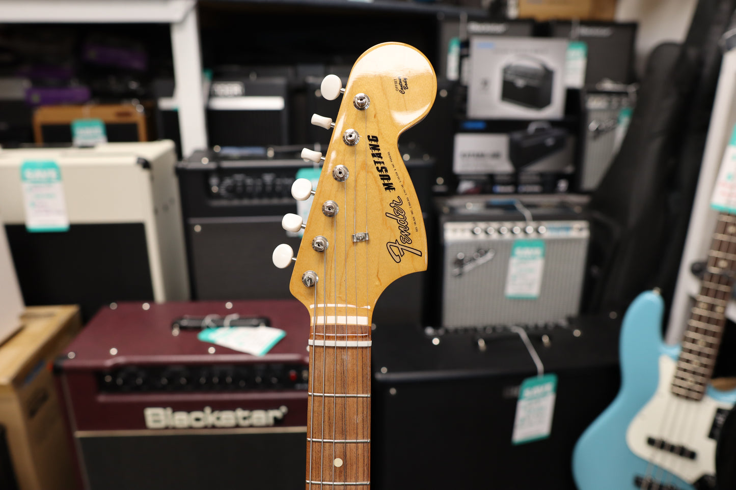Fender Vintera® '60s Mustang®, Pau Ferro Fingerboard, Sea Foam Green
