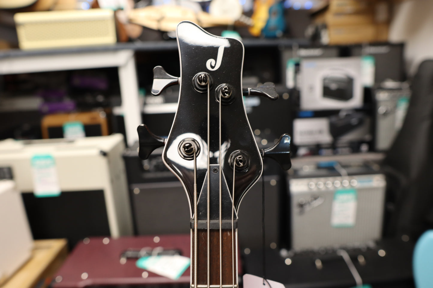 Jackson X Series Spectra Bass SBX IV, Laurel Fingerboard, Neon Orange