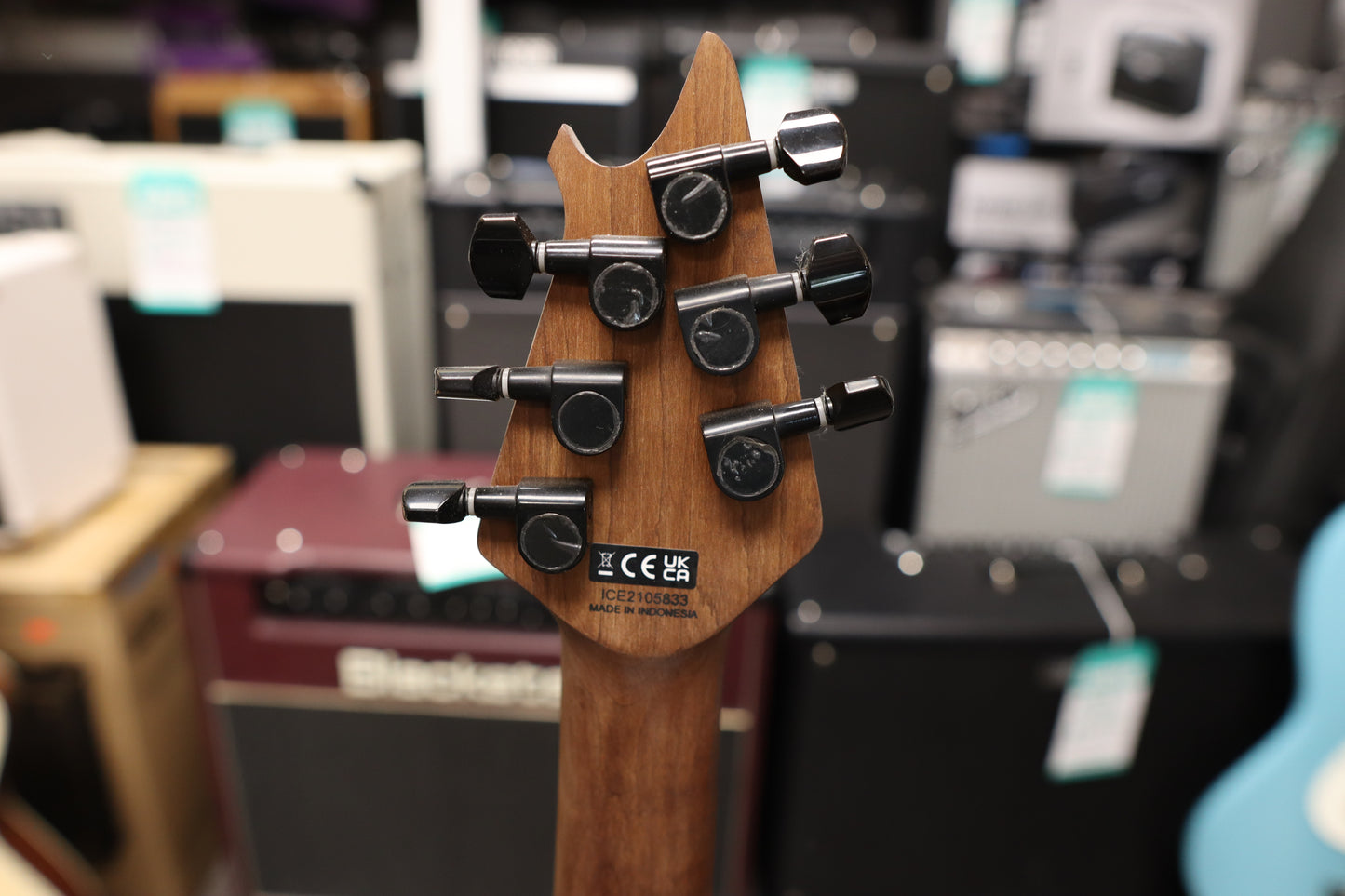 EVH Wolfgang® WG Standard, Baked Maple Fingerboard, Silver Sparkle