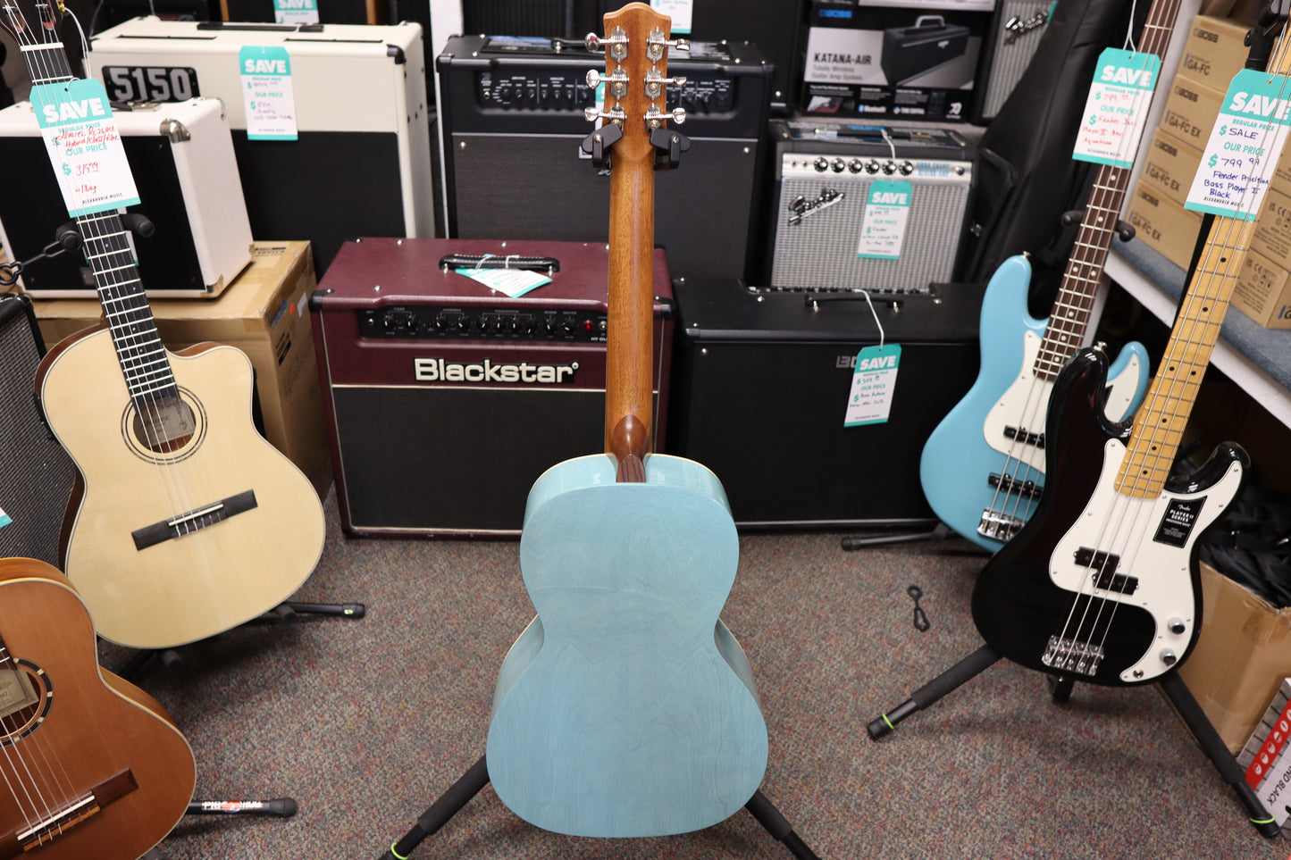 Godin Rialto Laguna Blue HG Q-Discrete Ltd