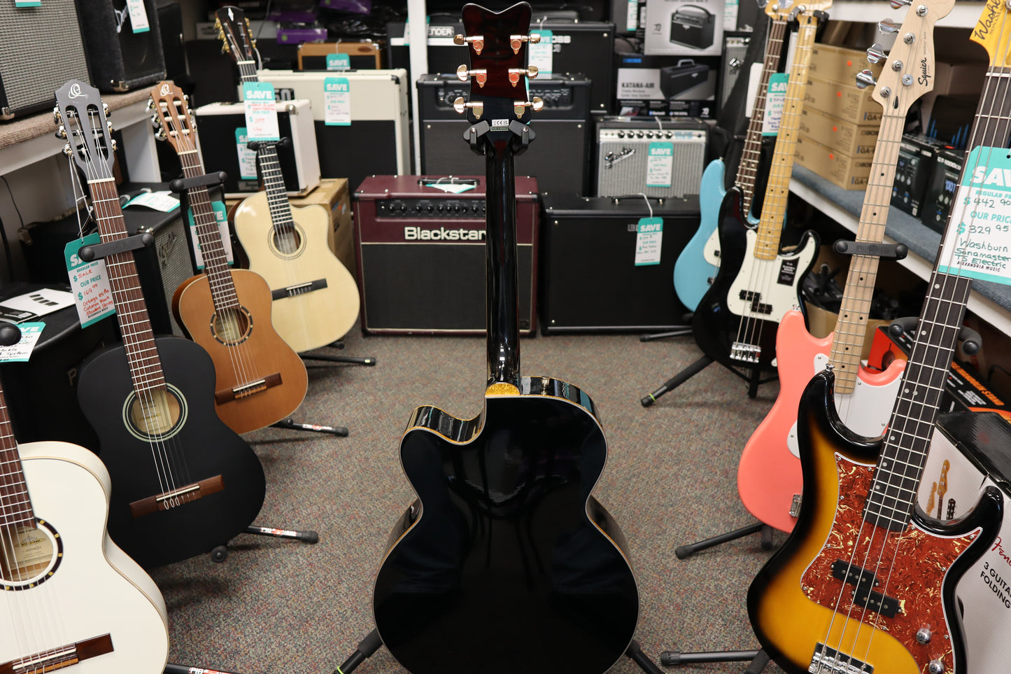 Gretsch G5022CBFE Rancher™ Falcon™ Jumbo Cutaway Acoustic/Electric, Fishman® Pickup System, Black