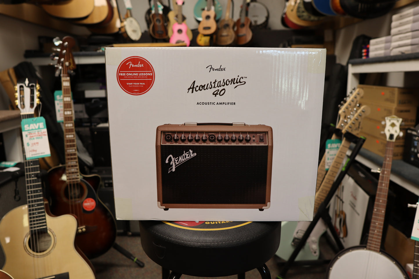 Fender Acoustasonic 40