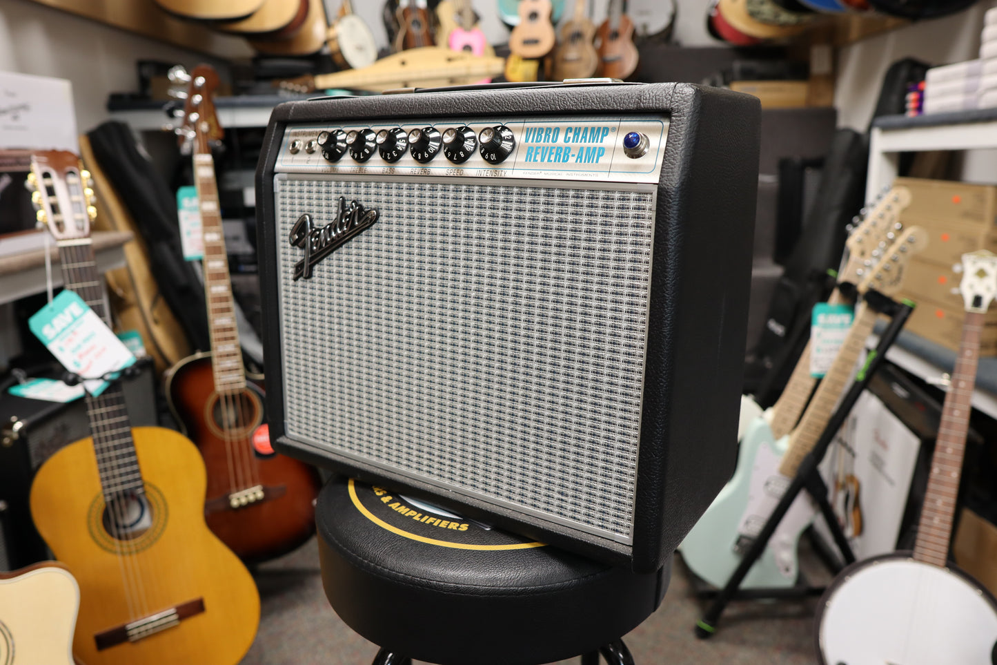 Fender '68 Custom Vibro Champ® Reverb, 120V