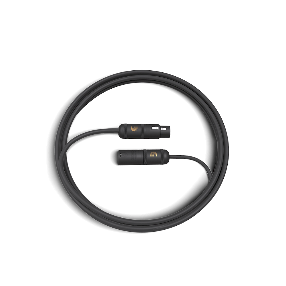 D'Addario AMERICAN STAGE XLR MICROPHONE/POWERED SPEAKER CABLE XLR to XLR - 10ft.