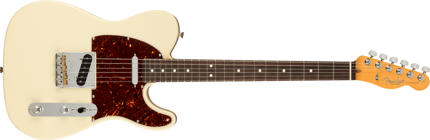 Fender American Professional II Telecaster®, Rosewood Fingerboard, Olympic White