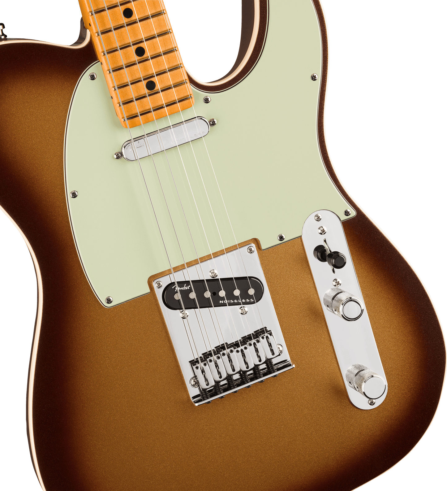 Fender American Ultra Telecaster®, Maple Fingerboard, Mocha Burst