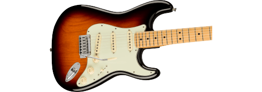 Player Plus Stratocaster®, Maple Fingerboard, 3-Color Sunburst