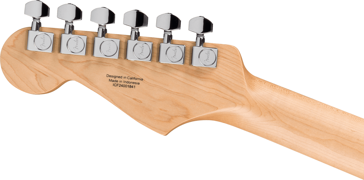 Fender Standard Stratocaster®, Laurel Fingerboard, White Pickguard, 3-Color Sunburst