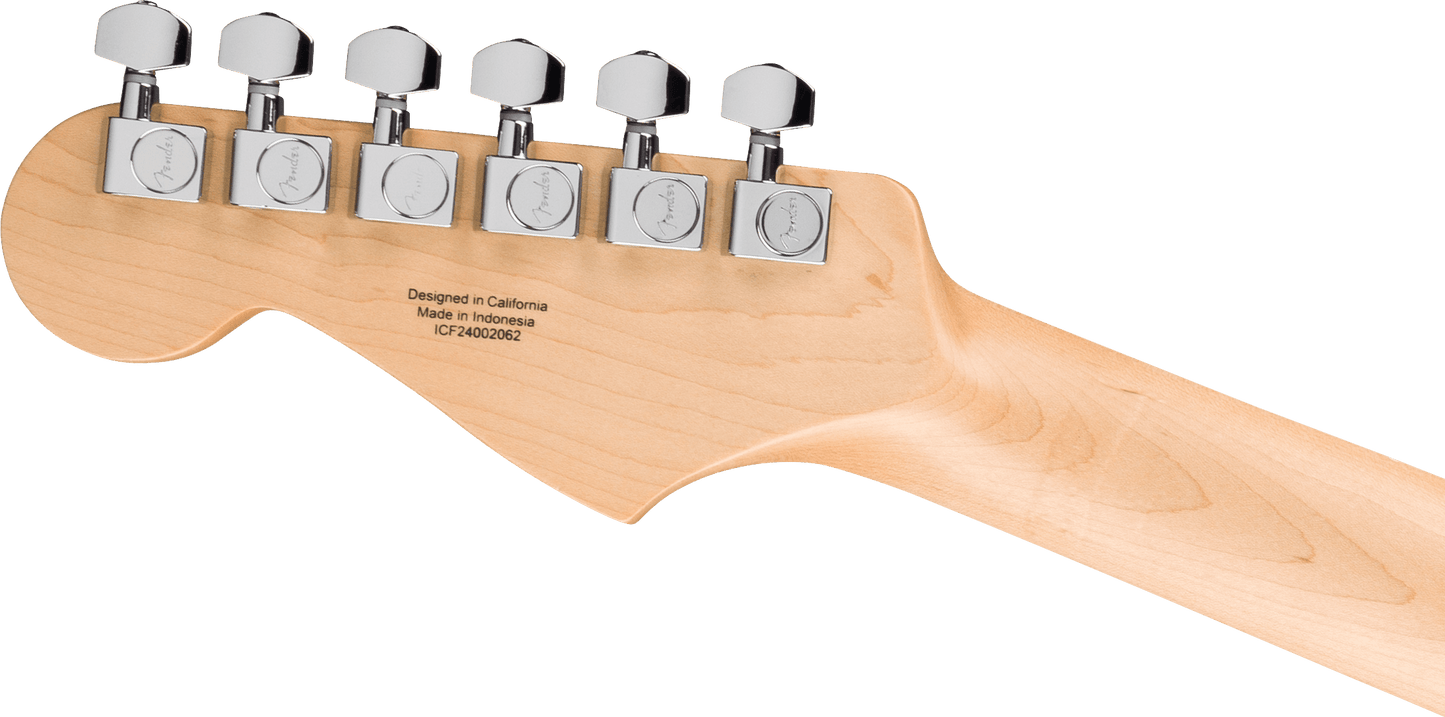 Fender Standard Stratocaster® HSS, Maple Fingerboard, White Pickguard, Aqua Marine Metallic