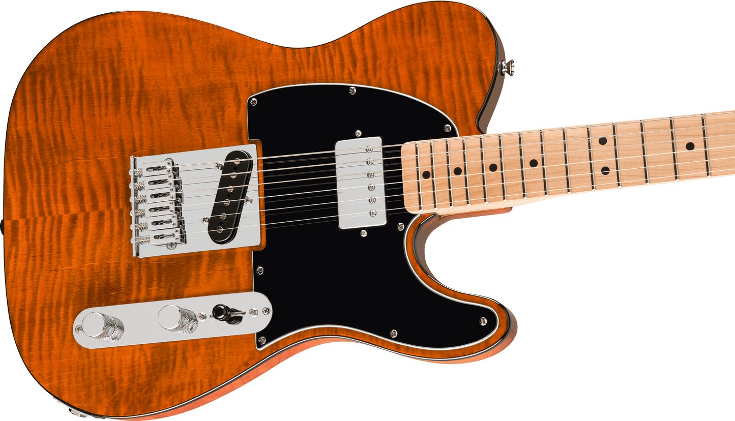 Squier Affinity Series® Telecaster® FMT SH, Maple Fingerboard, Black Pickguard, Mocha