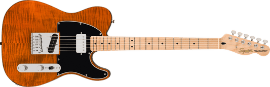 Squier Affinity Series® Telecaster® FMT SH, Maple Fingerboard, Black Pickguard, Mocha