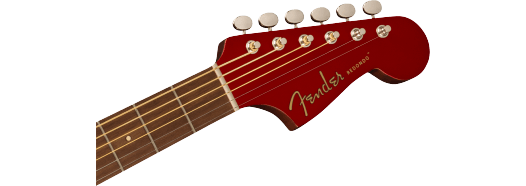 Fender Redondo Player, Walnut Fingerboard, White Pickguard, Candy Apple Red