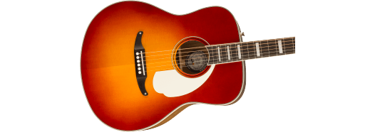 Fender California Vintage Palomino with Case, Aged White Pickguard, Sienna Sunburst