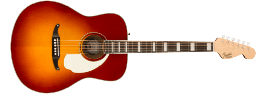 Fender California Vintage Palomino with Case, Aged White Pickguard, Sienna Sunburst