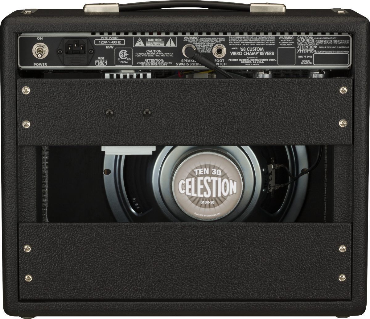 Fender '68 Custom Vibro Champ® Reverb, 120V