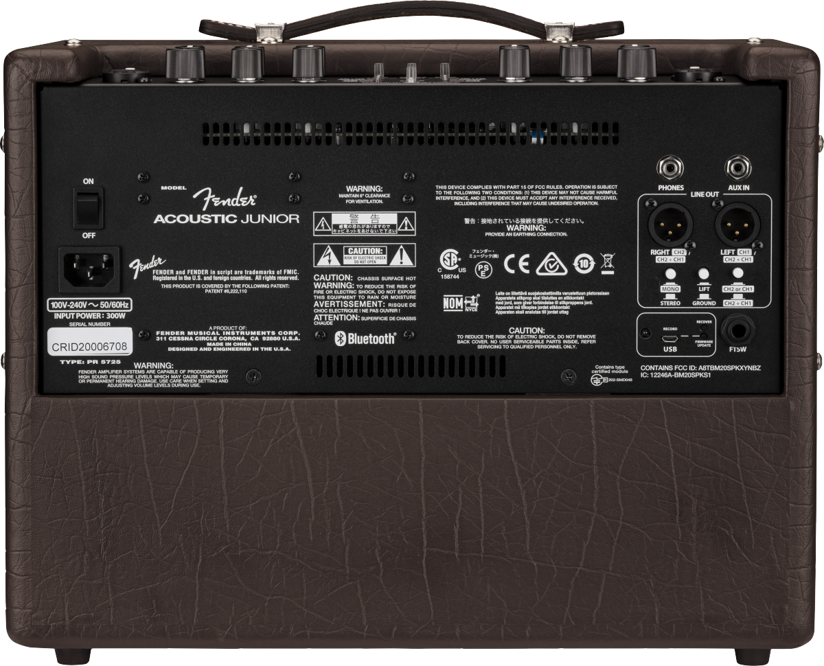Fender Acoustic Junior, 120V
