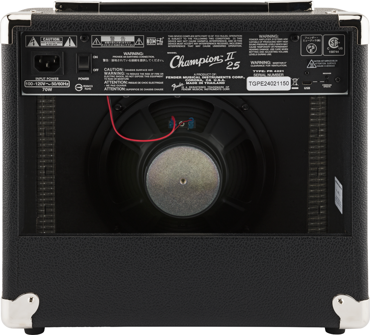 Fender Champion™ II 25, 120V