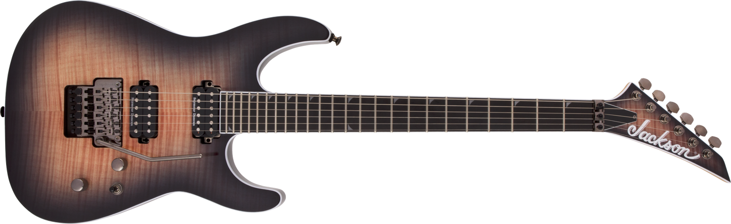 Jackson Pro Series Soloist™ SL2FM MAH, Ebony Fingerboard, Coffee Burst