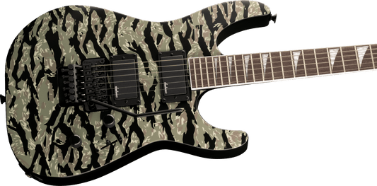 Jackson X Series Soloist™ SLX DX Camo, Laurel Fingerboard, Tiger Jungle Camo
