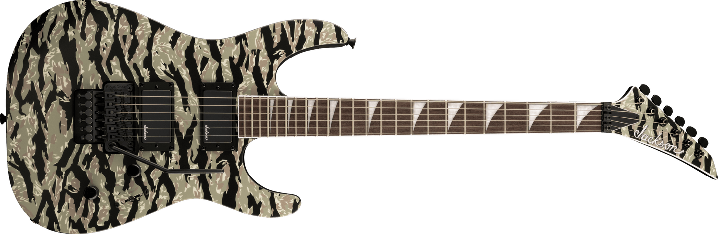 Jackson X Series Soloist™ SLX DX Camo, Laurel Fingerboard, Tiger Jungle Camo
