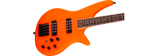 Jackson  X Series Spectra Bass SBX IV, Laurel Fingerboard, Neon Orange