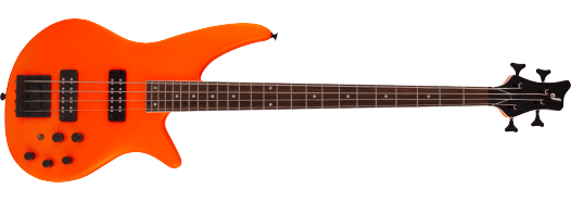Jackson  X Series Spectra Bass SBX IV, Laurel Fingerboard, Neon Orange