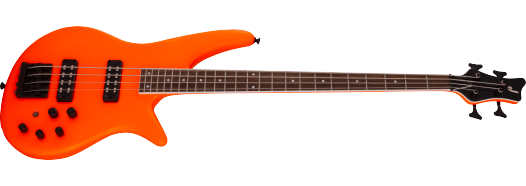 Jackson  X Series Spectra Bass SBX IV, Laurel Fingerboard, Neon Orange