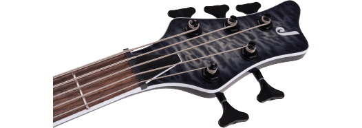 Jackson  X Series Spectra Bass SBXQ V, Laurel Fingerboard, Transparent Black Burst
