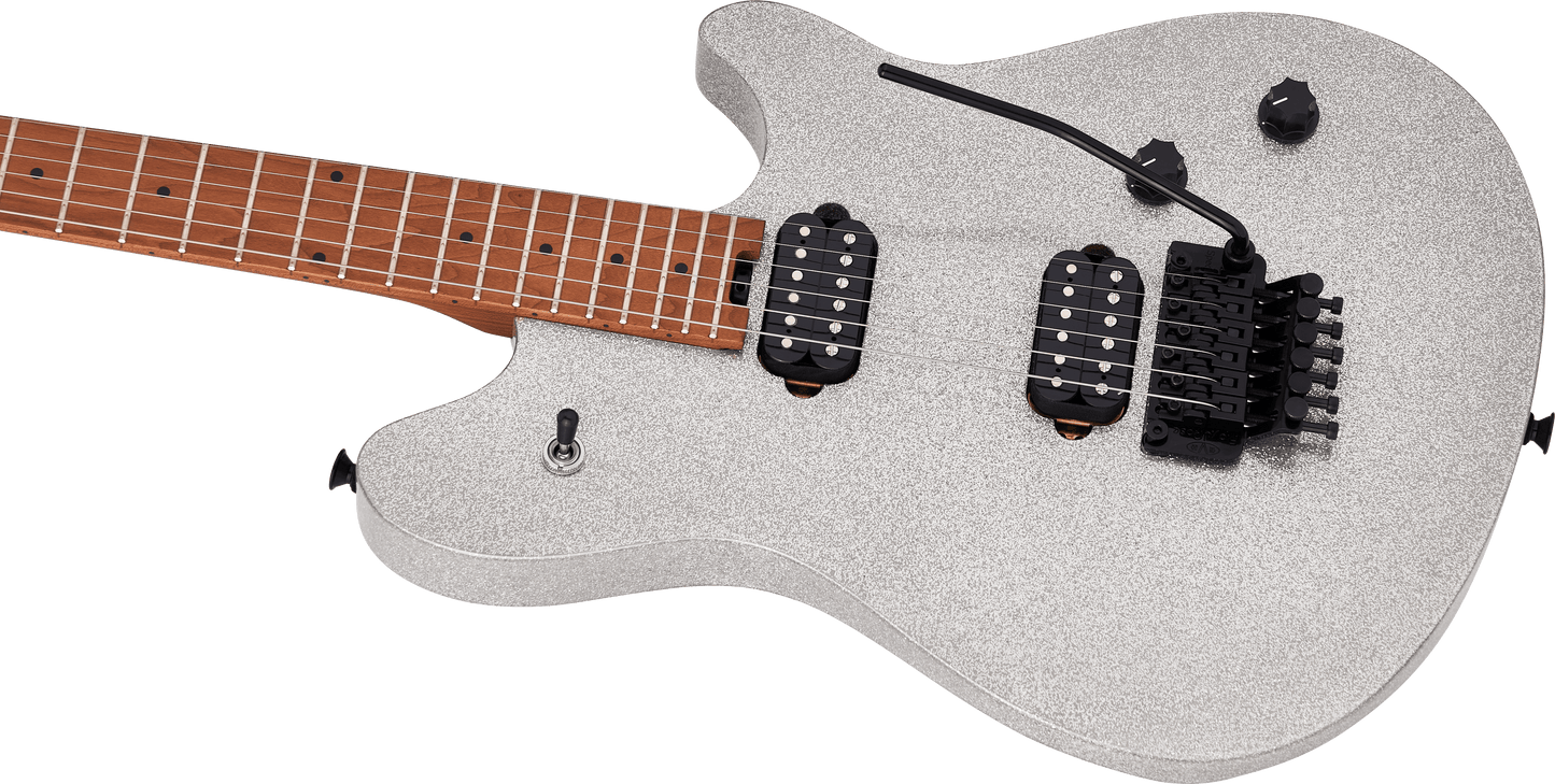 EVH Wolfgang® WG Standard, Baked Maple Fingerboard, Silver Sparkle