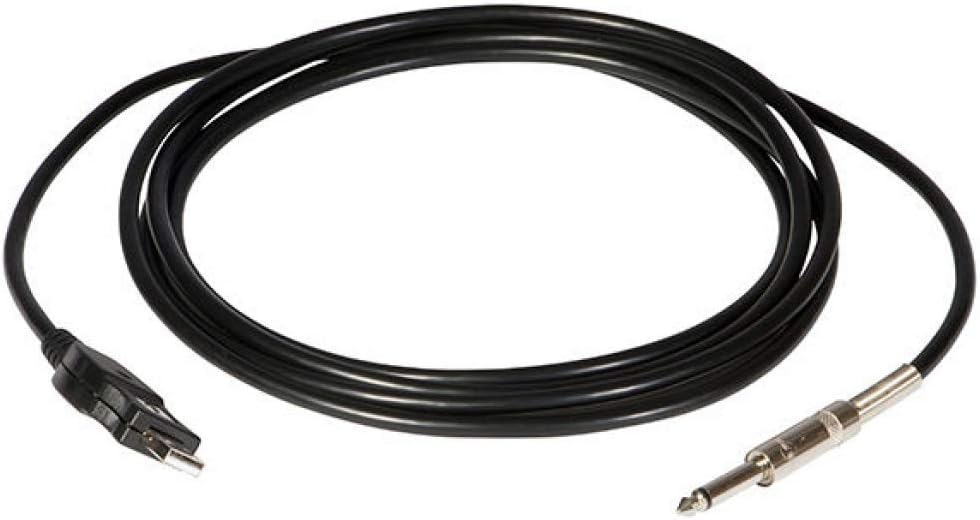 On-Stage IC-10U 10' Instrument to USB Cable (IC10U), Black