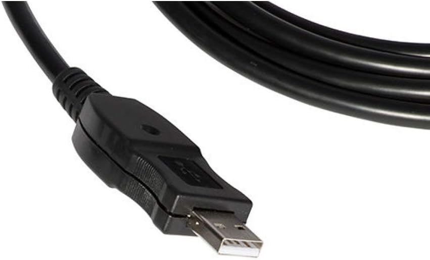 On-Stage IC-10U 10' Instrument to USB Cable (IC10U), Black