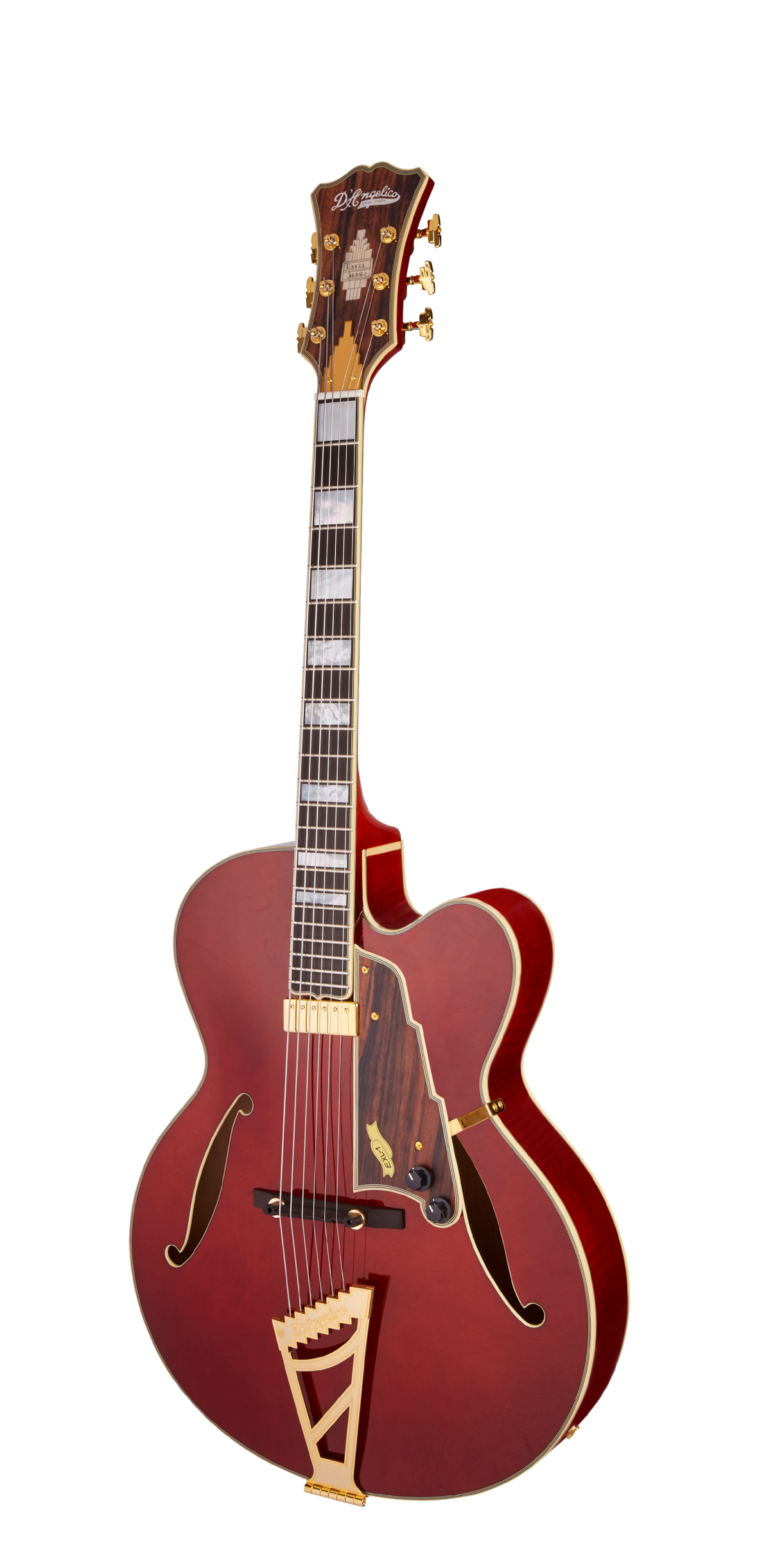 D'Angelico Excel EXL-1 Throwback in Viola Red