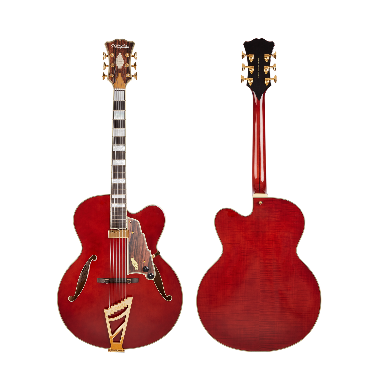 D'Angelico Excel EXL-1 Throwback in Viola Red